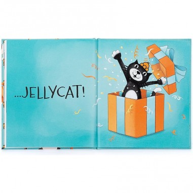 Jellycat Peluche Livre Toutes sortes de chats - All Kinds of Cats Book - Jellycat