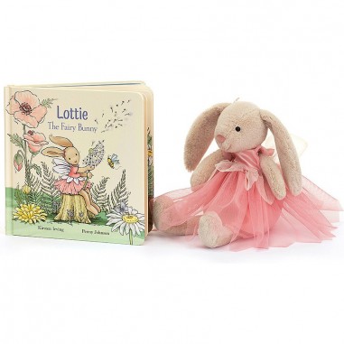 Peluche Lottie Fairy Bunny Livre et Lottie Bunny Fairy - Book and - Jellycat