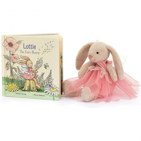 Jellycat Peluche Lottie Fairy Bunny Livre et Lottie Bunny Fairy - Book and - Jellycat