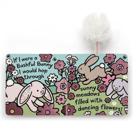 Jellycat Peluche Si j'étais un livre cartonné lapin - If Were a Bunny Board Book - Jellycat