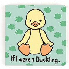 Jellycat Peluche Si j'étais un livre cartonné de caneton - If were a Duckling Board Book - Jellycat