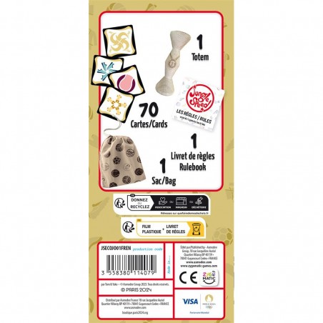 Jungle Speed Eco: Jeux Olympiques Paris 2024 - Zygomatic - Jeux de société - Asmodee