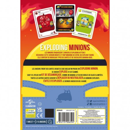 Exploding Minions - Jeux de société - Exploding Kittens