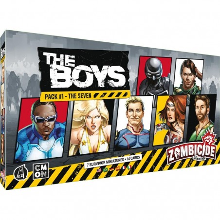 Zombicide: The Boys Pack 1 - The Seven - Jeux de société - Cmon