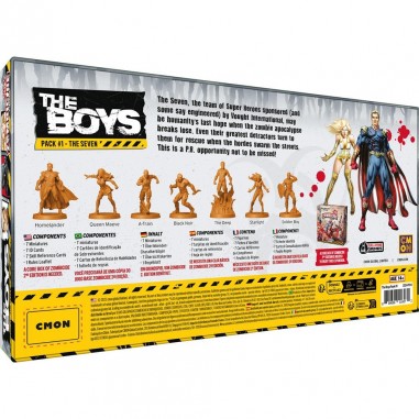 Zombicide: The Boys Pack 1 - The Seven - Jeux de société - Cmon