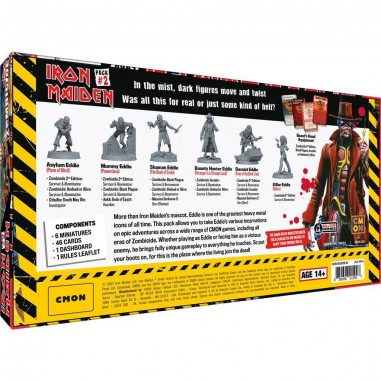 Zombicide - Iron Maiden Pack n°02 - Jeux de société - Cmon