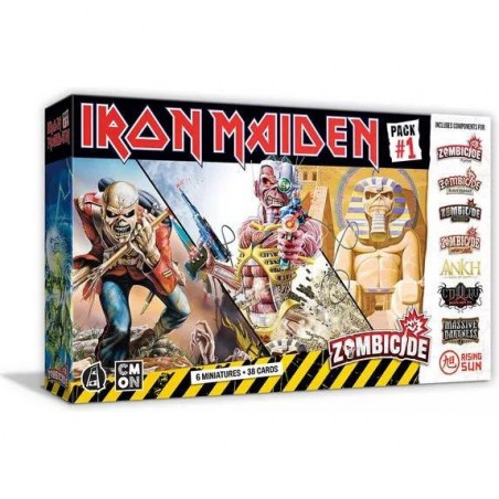 Zombicide - Iron Maiden Pack n°01 - Jeux de société - Cmon
