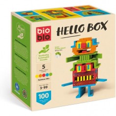 Hello box 100 briques jeu de construction - Bioblo