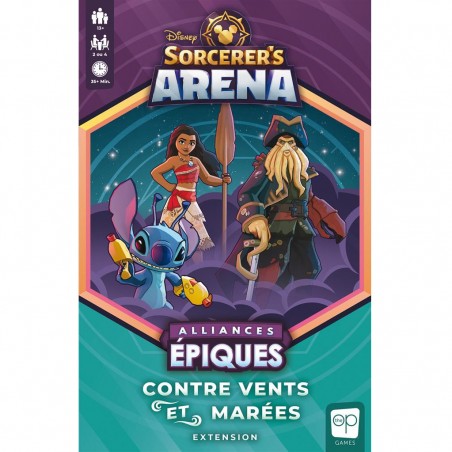Disney Sorcerer's Arena: Alliances Epiques - Contre Vents et Marées - Jeux de société - Usaopoly