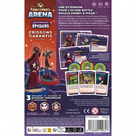 Disney Sorcerer's Arena: Alliances Epiques - Frissons Garantis - Jeux de société - Usaopoly