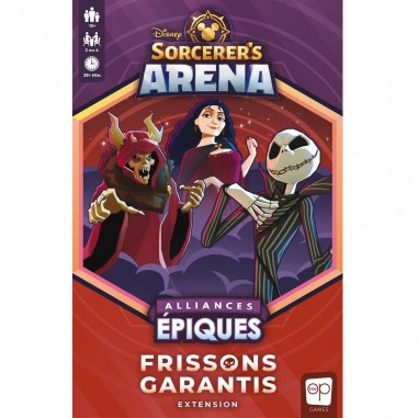 Disney Sorcerer's Arena: Alliances Epiques - Frissons Garantis - Jeux de société - Usaopoly