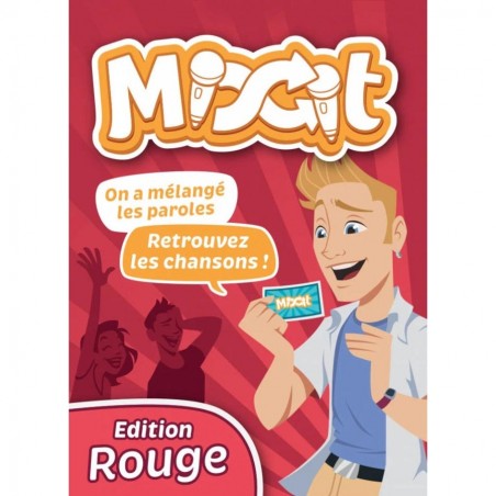 Mixit On a mélangé les paroles - Jeu d'ambiance Musical - Captain Games