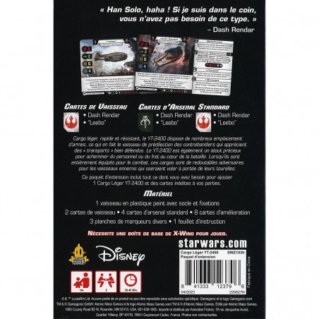 Cargo Léger Yt Star Wars X-Wing 2.0 - Fantasy Flight Games