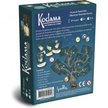 Kodama : Les esprits de l'arbre - Jeux de société - Capsicum Games