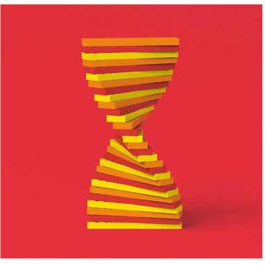 Mini box orange jaune rouge 40 briques - Bioblo