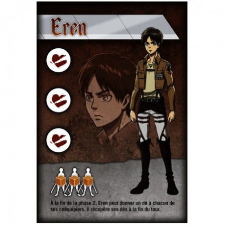 Attack on Titan: Le Dernier Rempart - Jeu de société - Don't Panic Games