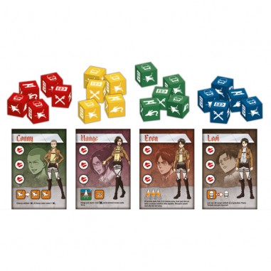 Attack on Titan: Le Dernier Rempart - Jeu de société - Don't Panic Games