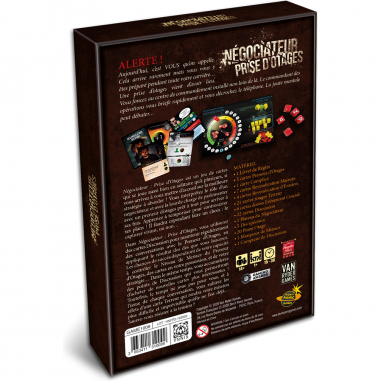 Négociateur Prise d'Otages - Jeu de société - Don't Panic Games