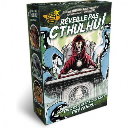 Réveille Pas Cthulhu! - Jeux de société - Don't Panic Games