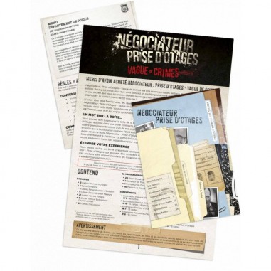 Négociateur Prise d'Otages: Vagues de Crimes - Jeux de société - Don't Panic Games