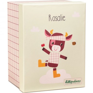 Peluche câline coton bio Rosalie - Lilliputiens