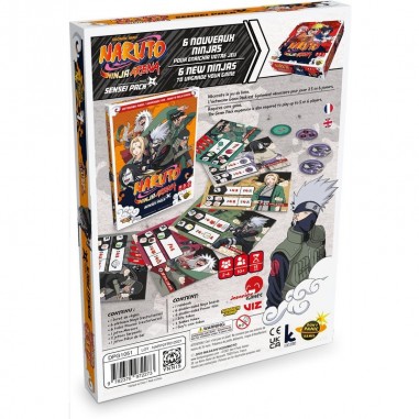 Naruto Ninja Arena - Extension Sensei Pack - Jeux de société - Don't Panic Games