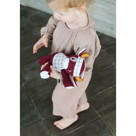 Peluche câline coton bio Rosalie - Lilliputiens