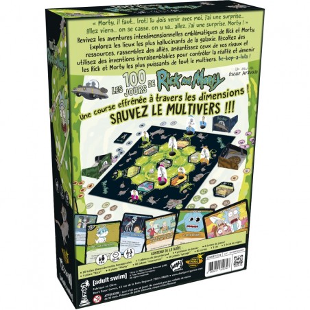 Les 100 Jours de Rick et Morty - Jeux de société - Don't Panic Games