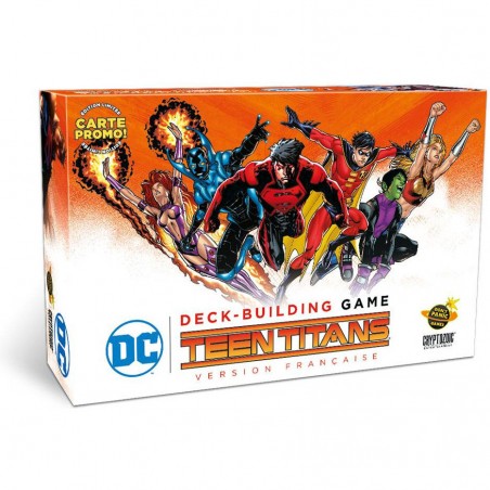 Teen Titans - Dc Comics - Jeu de Cartes Deck Building - Don't Panic Games
