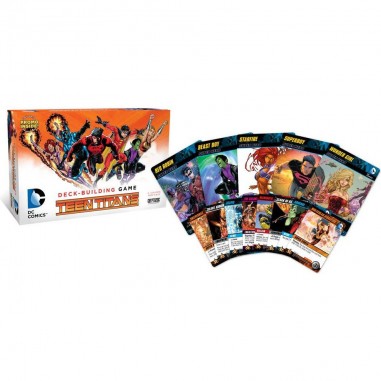 Teen Titans - Dc Comics - Jeu de Cartes Deck Building - Don't Panic Games