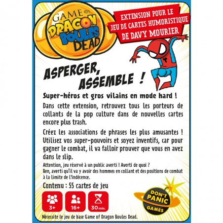 Game of Dragon Boules Dead: Moule-Burnes - Jeux de société - Don't Panic Games
