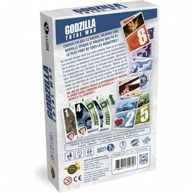 Godzilla Total War - Jeux de société - Don't Panic Games