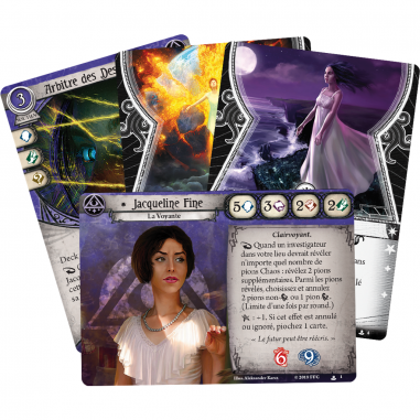Jacqueline Fine - Horreur à Arkham Jeu de Cartes - Fantasy Flight Games