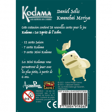 Kodama – Extension florissante - Capsicum - Jeux de société - Capsicum Games