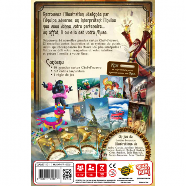 Muse - Avènement - Jeux de société - Don't Panic Games