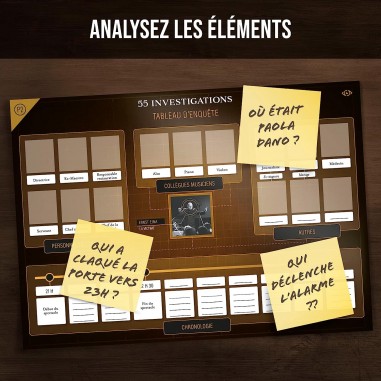 Dossiers Criminels - Le Maestro Assassiné - Jeux de société - Platonia Games