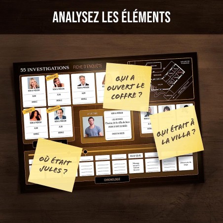 Dossiers Criminels - Tragédie à Mykonos - Jeux de société - Platonia Games