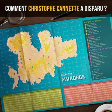 Dossiers Criminels - Tragédie à Mykonos - Jeux de société - Platonia Games