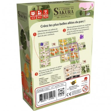 A l'Ombre du Sakura - Jeux de société - Don't Panic Games