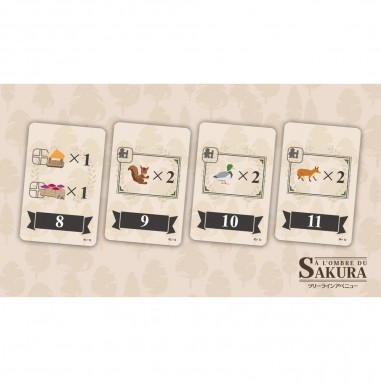 A l'Ombre du Sakura - Jeux de société - Don't Panic Games