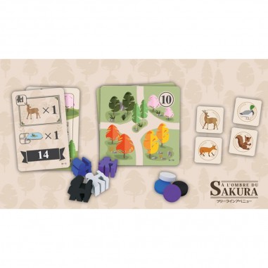 A l'Ombre du Sakura - Jeux de société - Don't Panic Games