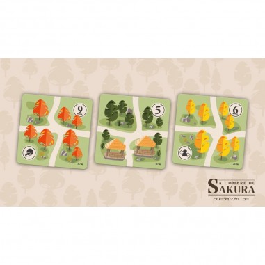 A l'Ombre du Sakura - Jeux de société - Don't Panic Games