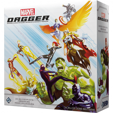 Marvel D.A.G.G.E.R - Jeu de Plateau Coopératif - Fantasy Flight Games