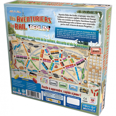 Aventuriers du Rail Berlin - Un jeu - Days Of Wonder