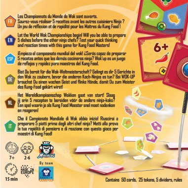 Wok’Up - Jeux de société - Hot Macacos