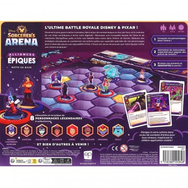 Disney Sorcerer's Arena: Alliances Epiques - Jeux de société - Usaopoly