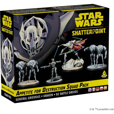Star Wars: Shatterpoint - Escouade Soif de Destruction - Jeux de figurines - Atomic Mass Games