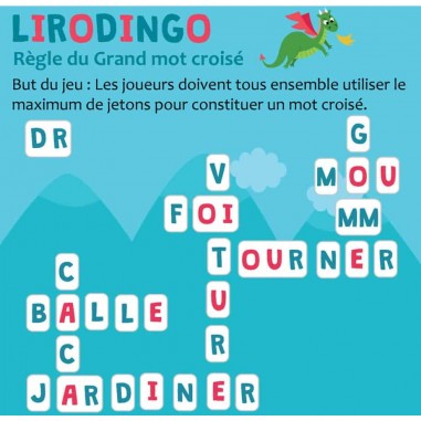 Mirodingo Syllabes et Mots - Jeu Pédagogique - Aritma
