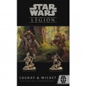 Star Wars : Légion - Extension Commandant : Logray & Wicket - Atomic Mass Games