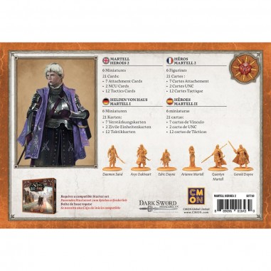 Le Trône de Fer: le Jeu de Figurines - Héros Martell 2 - Jeux de figurines - Cmon